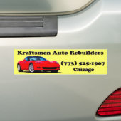 Kraftsmen Bumpersticker (Op auto)