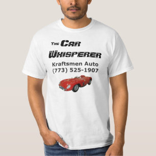 Kraftsmen Car Whisperer T-Shirt de base (avec voit
