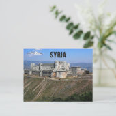 Krak des Chevaliers Syrië Briefkaart (Staand voorkant)