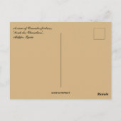 Krak des Chevaliers Syrië Briefkaart (Achterkant)