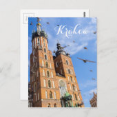 Krakau Briefkaart (Voorkant / Achterkant)