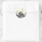 Kraken Atack ! Autocollant (Sac)