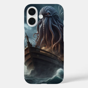 Kraken Attack iPhone 16 Hoesje