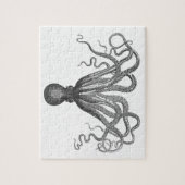 Kraken - Black Giant Octopus / Cthulu Legpuzzel (Verticaal)