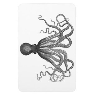 Kraken - Black Giant Octopus / Cthulu Magneet