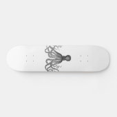 Kraken - Black Giant Octopus / Cthulu Skateboard (Horizontaal)