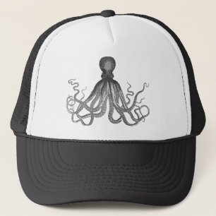 Kraken - Black Giant Octopus / Cthulu Trucker Pet