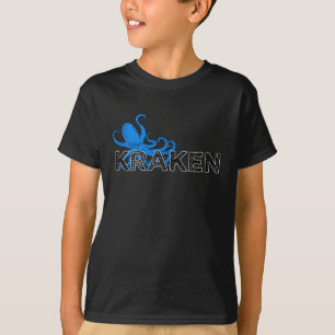 Kraken - Blauw T-shirt