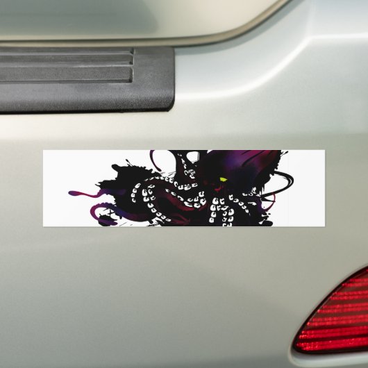 Kraken Bumpersticker (Op auto)