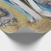 Kraken Cadeaupapier (Hoek)