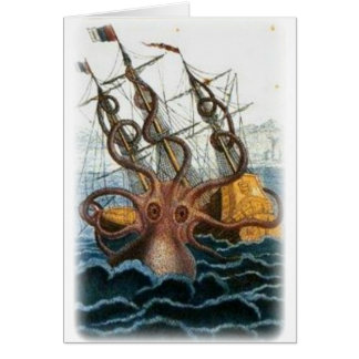 Kraken door Pierre Denys de Montfort, 1801