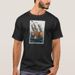 Kraken door Pierre Denys de Montfort, 1801 T-shirt
