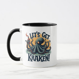Kraken Funny Rum Drink Octopus Mok