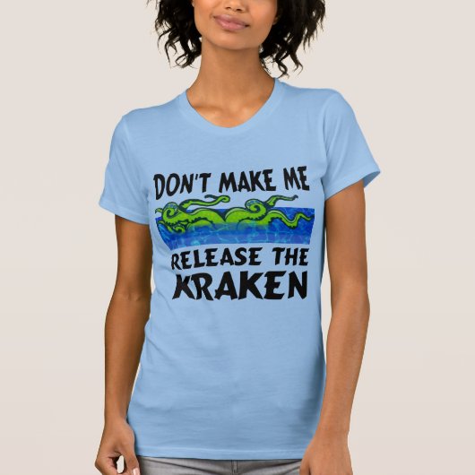 Kraken Funny T-shirts (Voorkant)