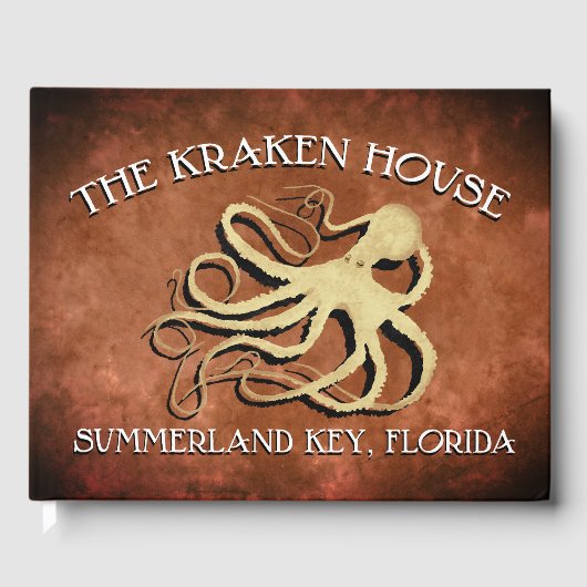Kraken House - gastenboek (Voorkant)