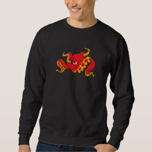 Kraken Ocean Animal Scuba Diving Zee Monster Octo Trui