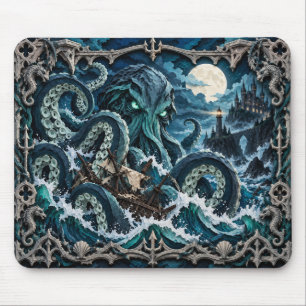 Kraken, Paper Cut Monster Muismat