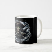 Kraken Pirate Skull Mug – Epic Sea Monster Pirate (Devant droit)