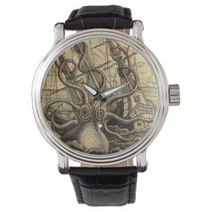  Kraken Print Horloge