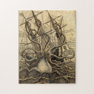Kraken Print Legpuzzel