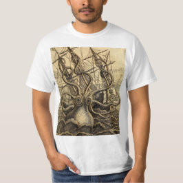  Kraken Print T-shirt