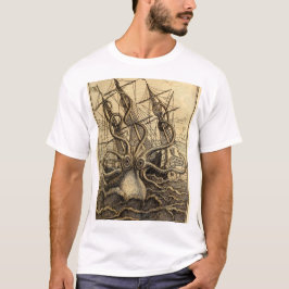  Kraken Print T-shirt