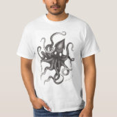 Kraken Sketch T-shirt (Voorkant)
