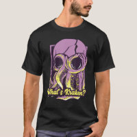 Kraken Skull Octopus Death Squid Funny Skul