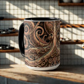 Kraken Steampunk Octopus goud en zwart Mok