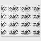 Kraken Wrapping Paper Cadeaupapier (Vlak)