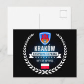 Kraków Briefkaart (Voorkant / Achterkant)