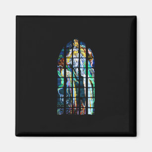 Krakow Church of St. Francis Glas in lood Magneet