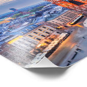 Krakow Foto print, Ryenek Square Afdruk (Hoek)