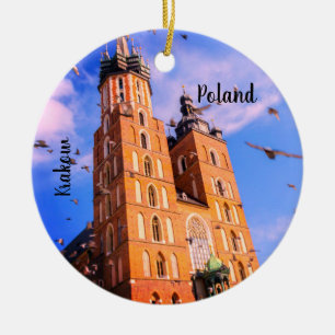 Krakow in Polen Keramisch Ornament