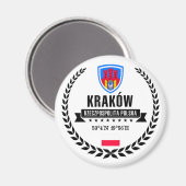 Kraków Magneet (Voorkant / Achterkant)