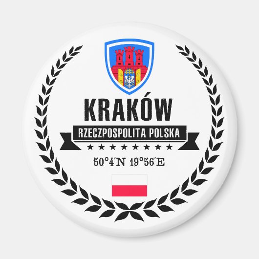 Kraków Magneet (Voorkant)