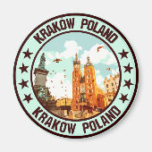 Kraków Magneet (Voorkant)