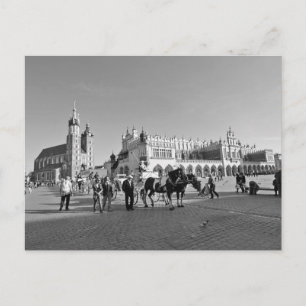Krakow, Old Town, Polen Briefkaart