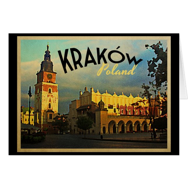 Krakow Poland (Voorkant Horizontaal)