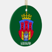 Krakow Poland Circle Ornament (Rechts)