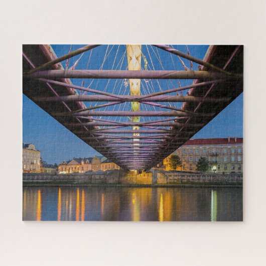Krakow Poland Father Bernatek's Bridge Puzzle Legpuzzel (Horizontaal)
