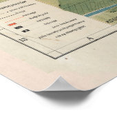 Krakow Poland Map (1916) Poster (Hoek)