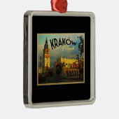Krakow Poland Metalen Ornament (Rechts)