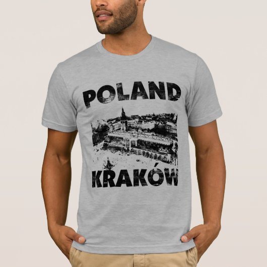 Krakow, Polen T-shirt (Voorkant)