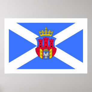 Krakow, Poolse vlag Poster