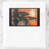 Krakow Rechthoekige Sticker (Tas)