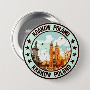 Kraków Ronde Button 7,6 Cm
