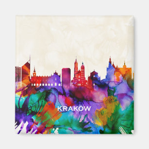 Krakow Skyline Magneet