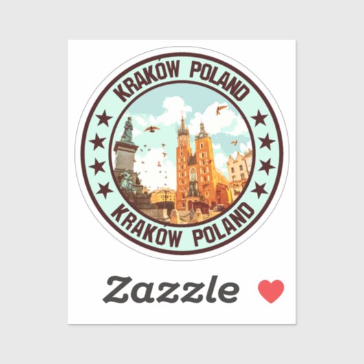 Kraków Sticker (Vel)