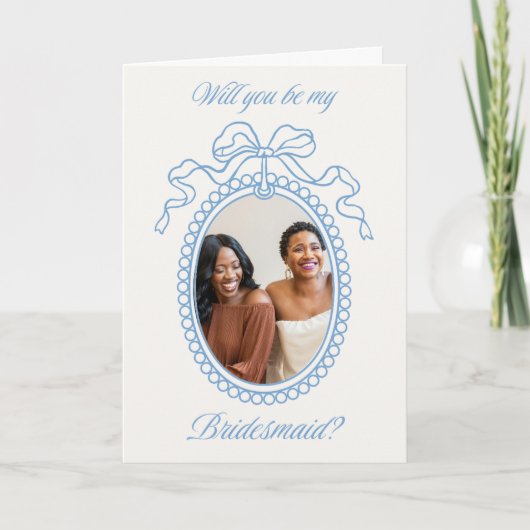 kralen Lijst boog bruidsmeisje voorstel (Voorkant)